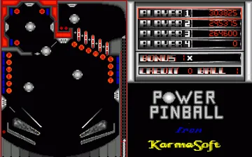 Power Pinball screen shot title